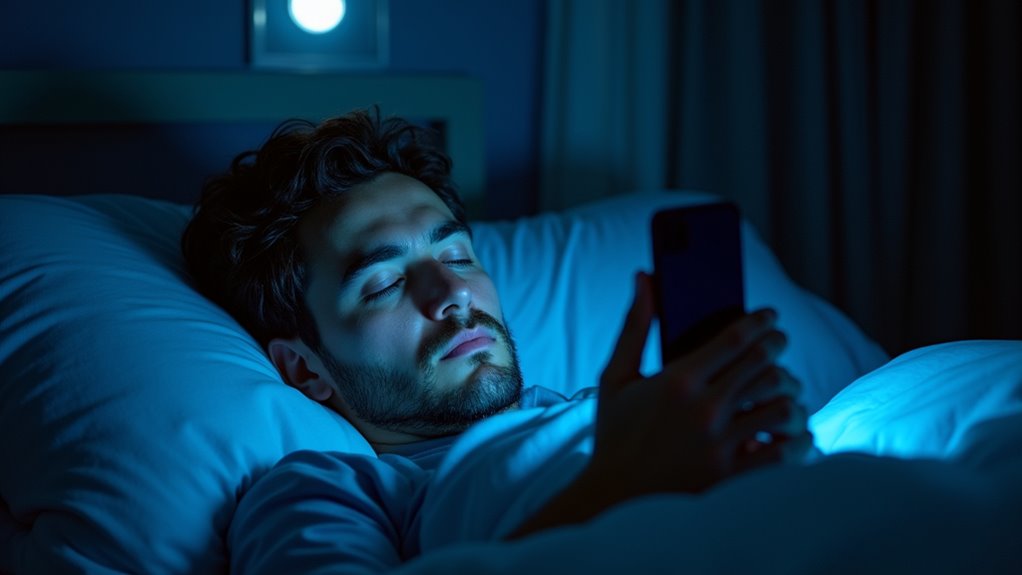 blue light disrupts sleep