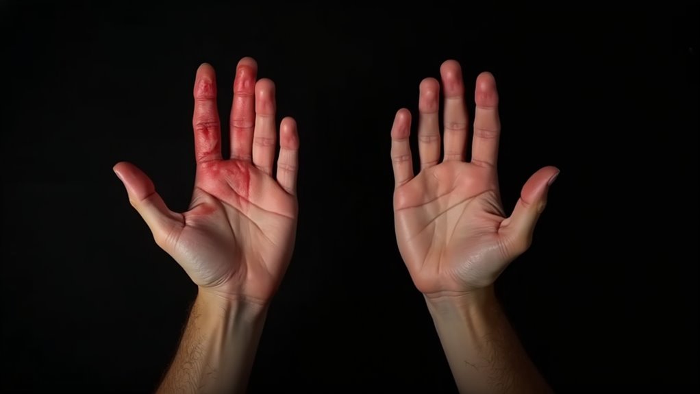 distinguishing arthritis symptom patterns